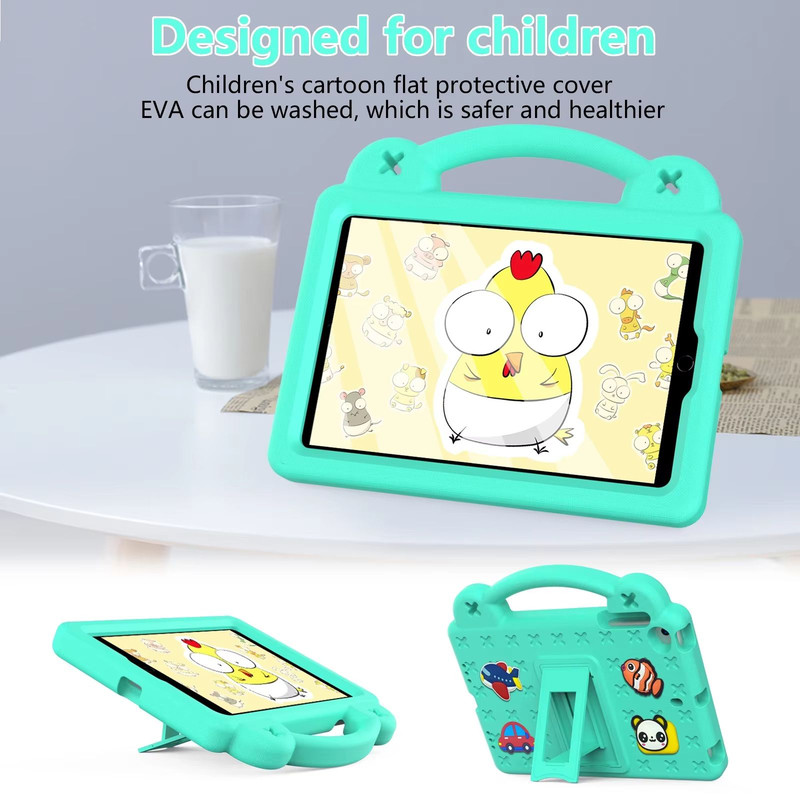 Kids Shockproof Cartoon Bear Case For IPad Mini 15 79 Inch  Durable EVA Protective Tablet Cover 2