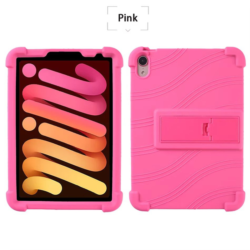 Soft Silicone Kids Case For IPad Mini Air Pro 7th11th Gen  Durable Childproof Protective Tablet Cov 10