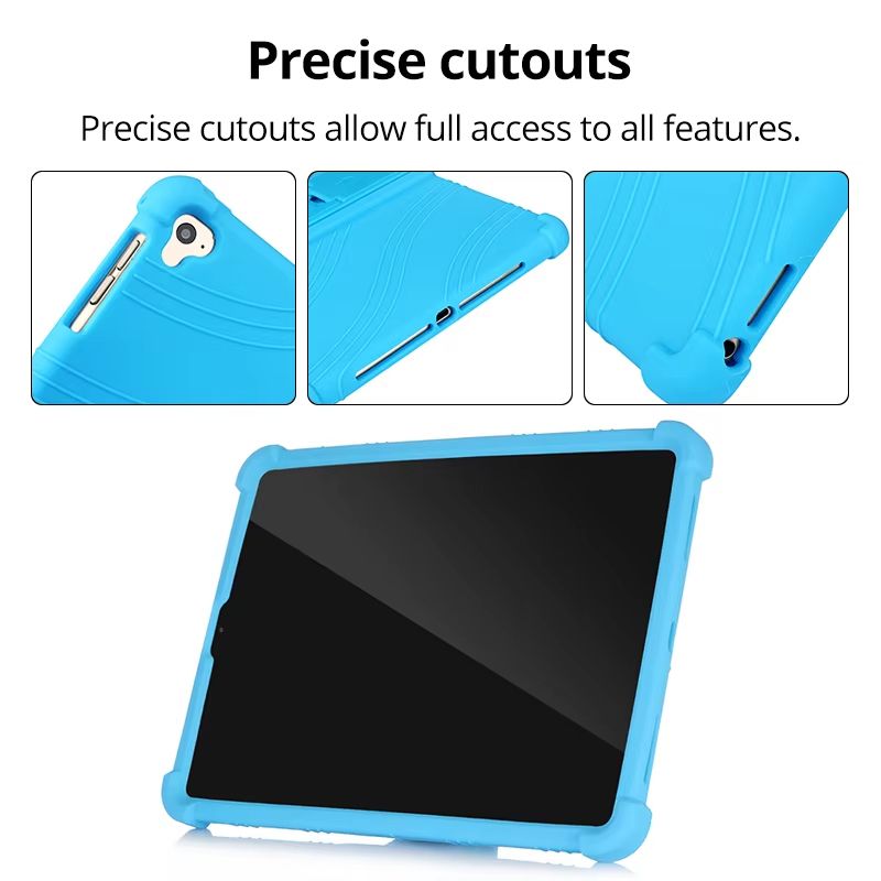 Soft Silicone Kids Case For IPad Mini Air Pro 7th11th Gen  Durable Childproof Protective Tablet Cov 2