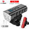 XTIGER 2400 Lumen Waterproof Bike Light  USB Rechargeable Aluminum Alloy Cycling Headlight For MTB  10
