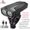 XTIGER 2400 Lumen Waterproof Bike Light  USB Rechargeable Aluminum Alloy Cycling Headlight For MTB  11