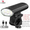 XTIGER 2400 Lumen Waterproof Bike Light  USB Rechargeable Aluminum Alloy Cycling Headlight For MTB  15