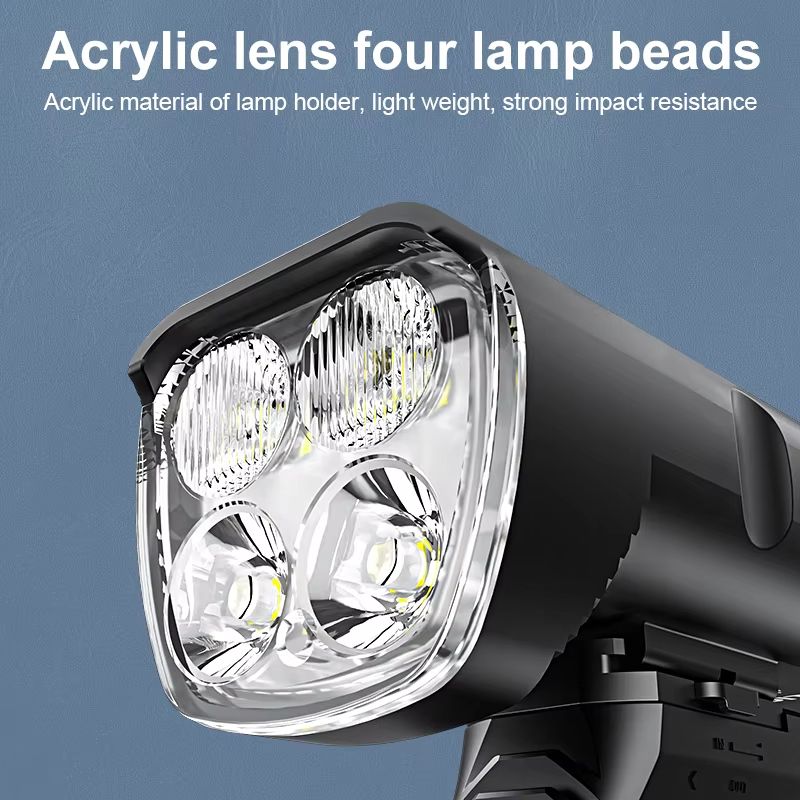 XTIGER 2400 Lumen Waterproof Bike Light  USB Rechargeable Aluminum Alloy Cycling Headlight For MTB  1