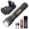 UltraFire WF501B Tactical LED Flashlight 1200 Lumens Rechargeable Torch For Police Army And Outdoo 7