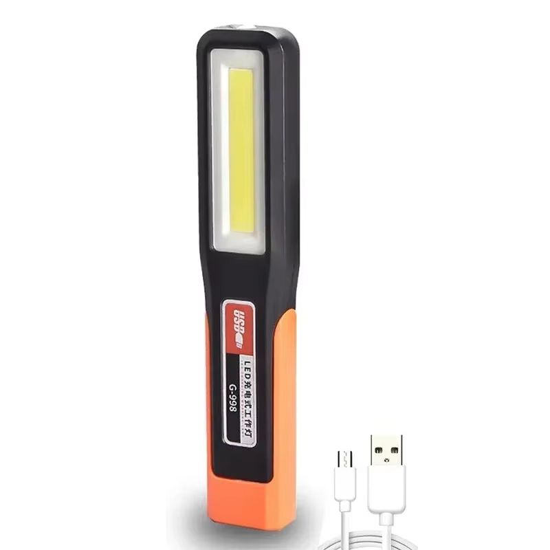 Bright COB LED Work Light  USB Rechargeable Magnetic Torch For Car Mechanic And Emergency Use 6