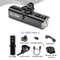 TOWILD CL1200 Smart Bike Headlight 1200 Lumen USBC Rechargeable Bicycle Light With Remote Control 9