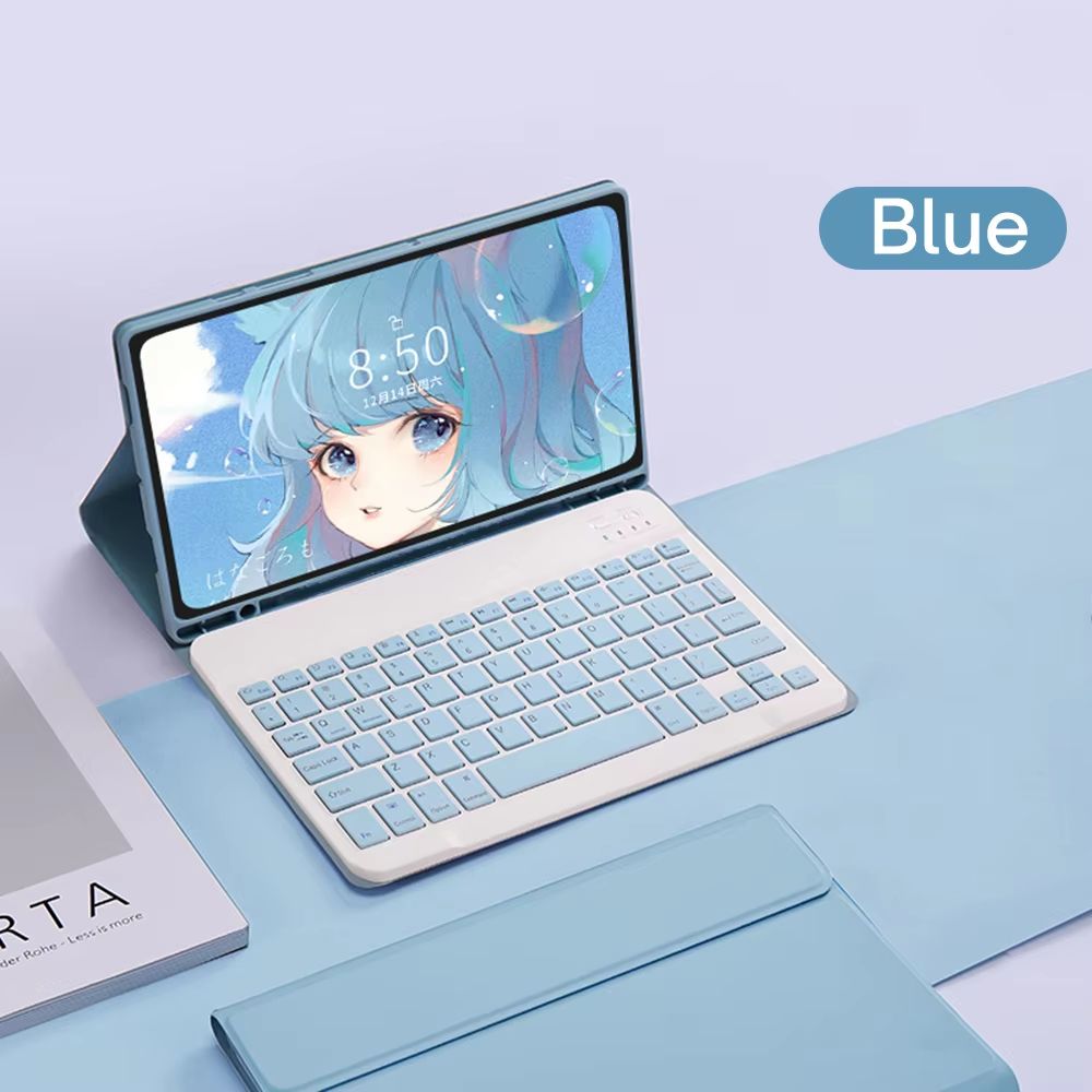 Smart Keyboard Case For Samsung Galaxy Tab A9 PlusS7S8S9 FE 11 And Tab S9 PlusS10 Plus 124  Protect 10
