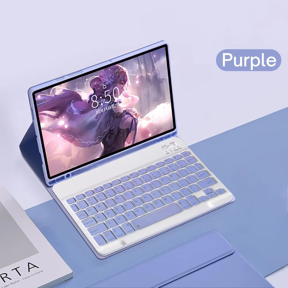 Smart Keyboard Case For Samsung Galaxy Tab A9 PlusS7S8S9 FE 11 And Tab S9 PlusS10 Plus 124  Protect 11