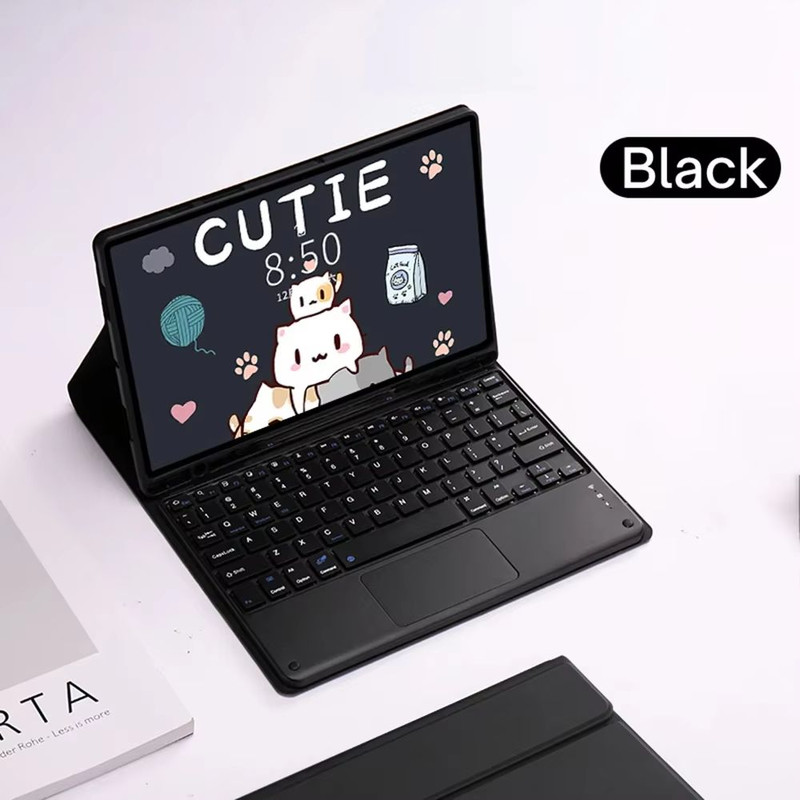 Smart Keyboard Case For Samsung Galaxy Tab A9 PlusS7S8S9 FE 11 And Tab S9 PlusS10 Plus 124  Protect 18