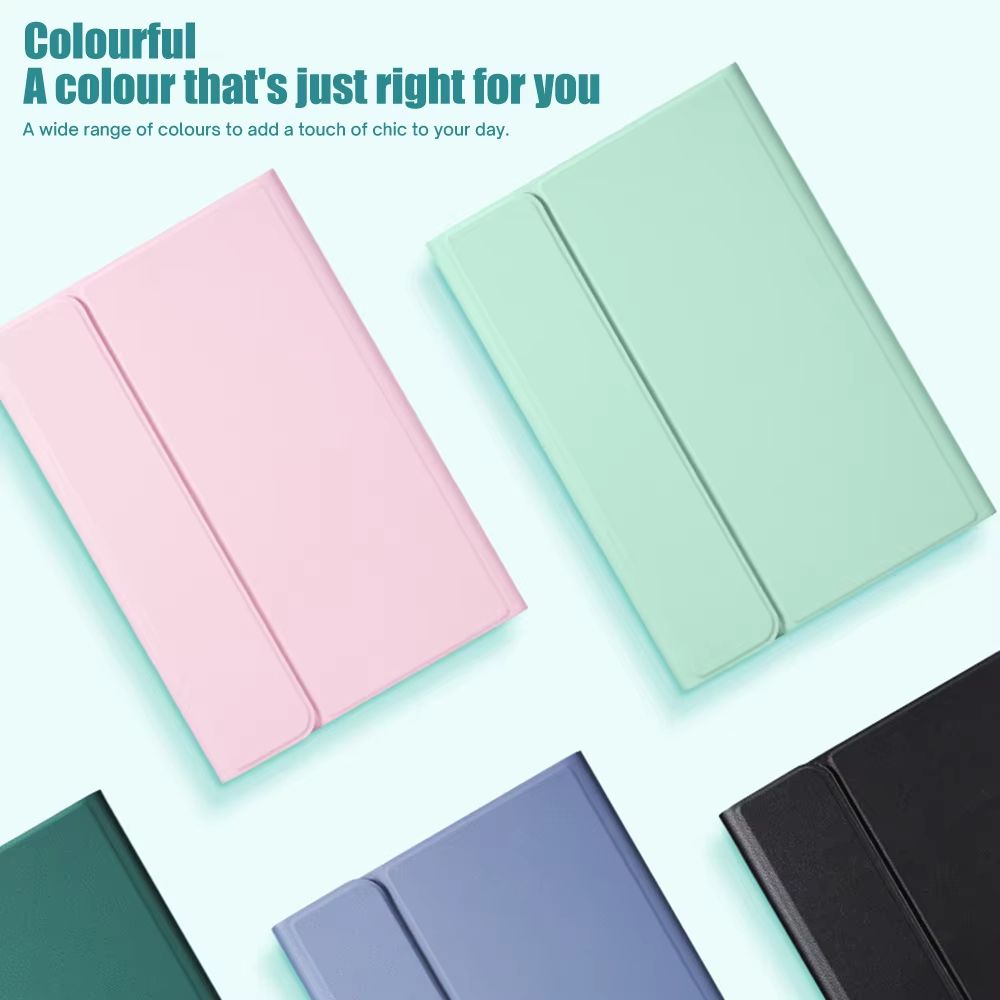 Smart Keyboard Case For Samsung Galaxy Tab A9 PlusS7S8S9 FE 11 And Tab S9 PlusS10 Plus 124  Protect 5