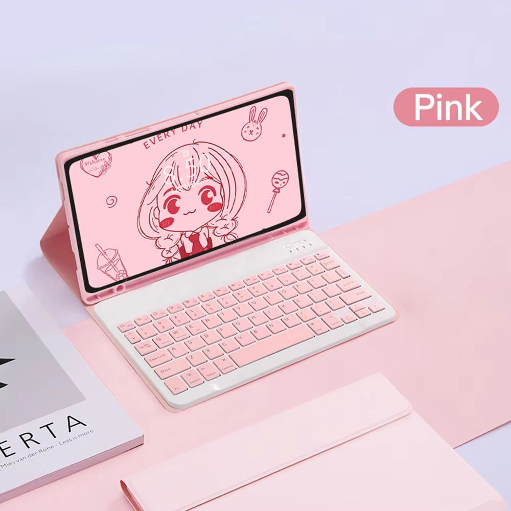 Smart Keyboard Case For Samsung Galaxy Tab A9 PlusS7S8S9 FE 11 And Tab S9 PlusS10 Plus 124  Protect 7