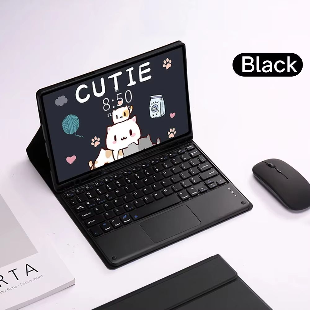 Smart Keyboard Case For Samsung Galaxy Tab A9 PlusS7S8S9 FE 11 And Tab S9 PlusS10 Plus 124  Protect 24