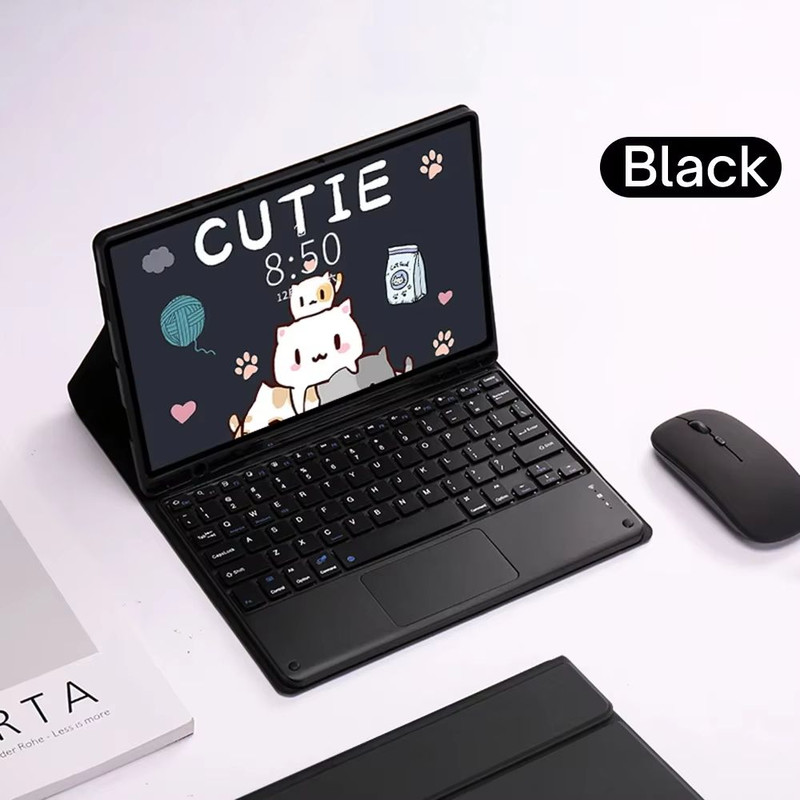Smart Keyboard Case For Samsung Galaxy Tab A9 PlusS7S8S9 FE 11 And Tab S9 PlusS10 Plus 124  Protect 24