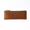 Vintage Genuine Leather Pencil Case Handmade Large Capacity Zipper Organizer Bag With Patriotic Co 9