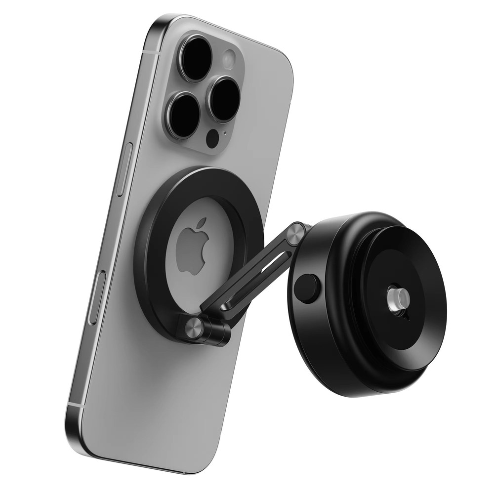 Magnetic Car Phone Holder  Foldable 360 Aluminum Alloy Mount For Smartphones 3