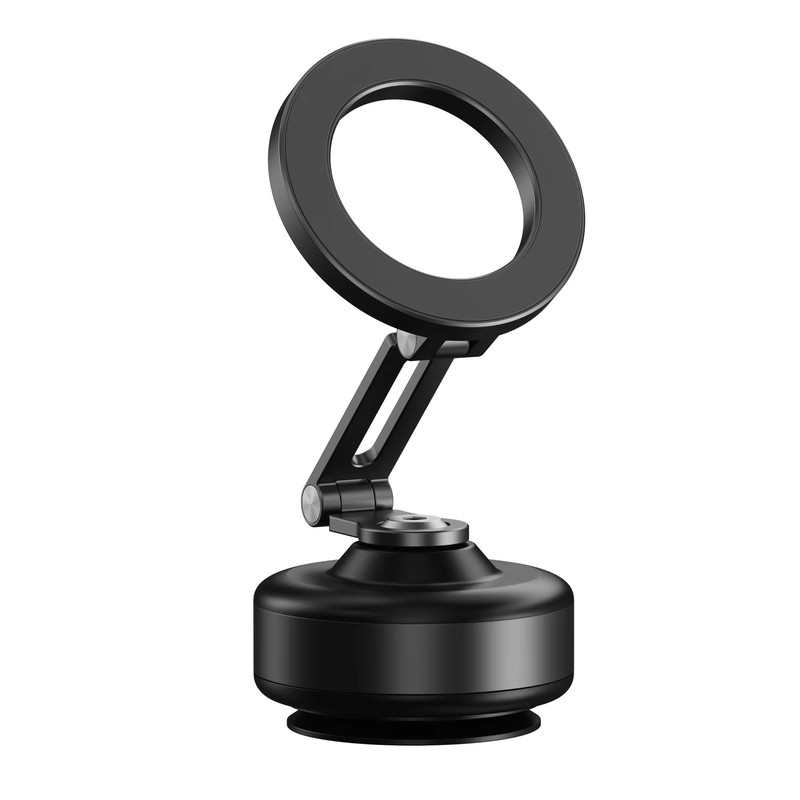 Magnetic Car Phone Holder  Foldable 360 Aluminum Alloy Mount For Smartphones 4