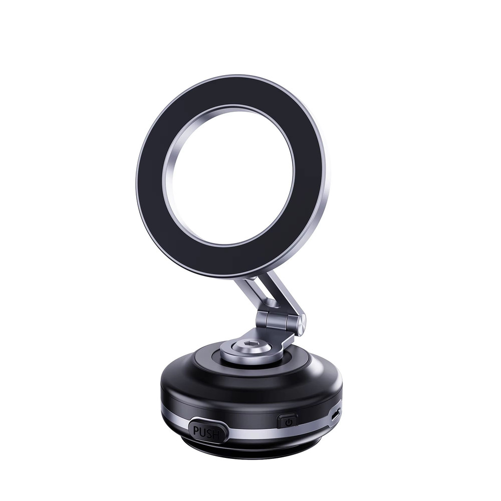 Magnetic Car Phone Holder  Foldable 360 Aluminum Alloy Mount For Smartphones 5