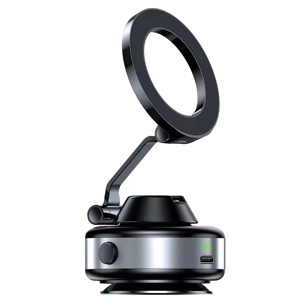 Magnetic Car Phone Holder  Foldable 360 Aluminum Alloy Mount For Smartphones 7