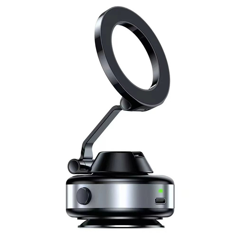Magnetic Car Phone Holder  Foldable 360 Aluminum Alloy Mount For Smartphones 7