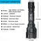 UltraFire C8 Tactical Flashlight High Power LED Military Torch With Pressure Remote Switch For Out 1