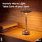 Rechargeable Wireless Table Lamp  Touch Control USBC Bedside Light For Bedroom Desk And Camping 4