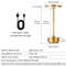 Rechargeable Wireless Table Lamp  Touch Control USBC Bedside Light For Bedroom Desk And Camping 5