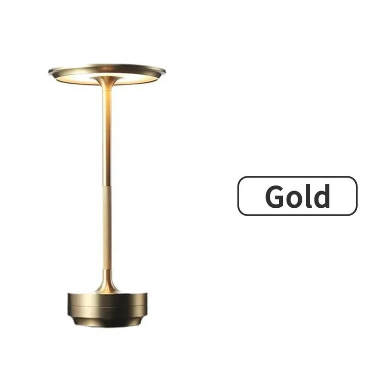 Rechargeable Wireless Table Lamp  Touch Control USBC Bedside Light For Bedroom Desk And Camping 8