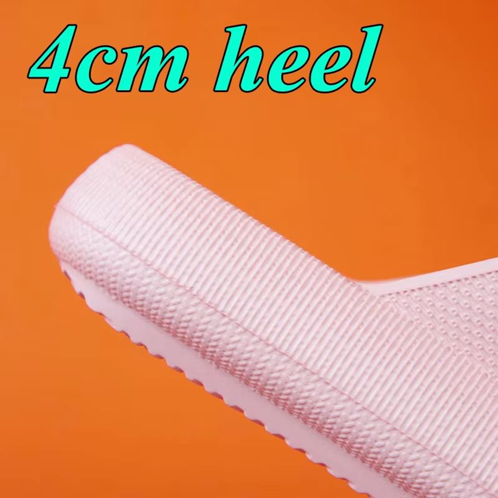 Womens Thick Platform Cloud Slippers  Soft Pillow Slides With Buckle Strap NonSlip Sole And Fashion 3