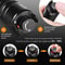 UniqueFire 2002D Night Vision Hunting Flashlight 940nm850nm VCSEL LED Zoom Torch With Fresnel Lens 1