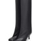 Autumn Winter Womens Knee High Boots 6cm Slim High Heels Round Toe Fashion Long Boots KnightInspir