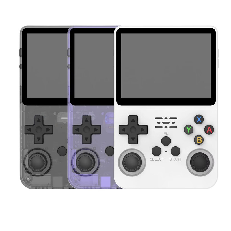 R36S Retro Handheld Game Console  35 IPS Screen Linux System Builtin Battery And Preinstalled Class 2