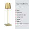 Cordless USB Rechargeable Table Lamp  Waterproof Touch Control Poldina Style Lamp For Bedroom Hotel 9