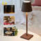Cordless USB Rechargeable Table Lamp  Waterproof Touch Control Poldina Style Lamp For Bedroom Hotel 2