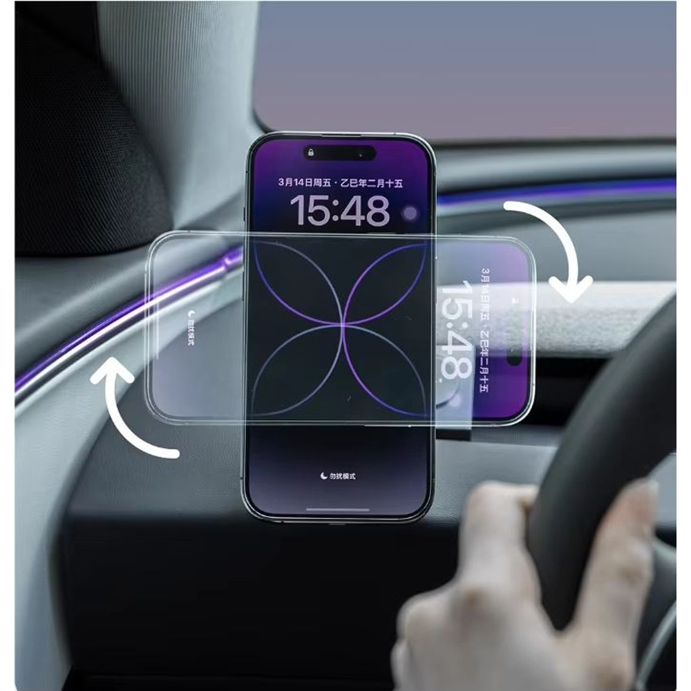 Magnetic Car Phone Holder For Tesla Model 3 Highland  Model Y 2025  TEMAI Dashboard Mount Accessory 2