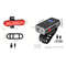 UltraBright USB Rechargeable Bicycle Light Set  Aluminum Alloy Headlight With Six Modes  Rear Taill 4