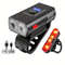 UltraBright USB Rechargeable Bicycle Light Set  Aluminum Alloy Headlight With Six Modes  Rear Taill 6