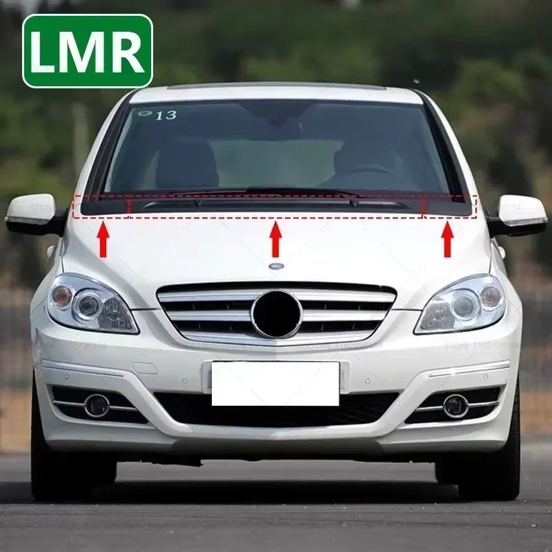 Front Hood Water Drain Cover Grille For Mercedes Benz BClass W245 20052011 OEM Replacement B180 B2 6