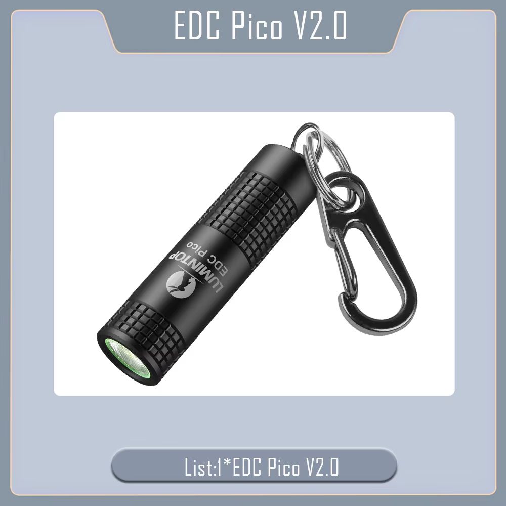 Mini Keychain LED Flashlight  USBC Rechargeable 130 Lumen Camping Lantern  EDC Torch 6
