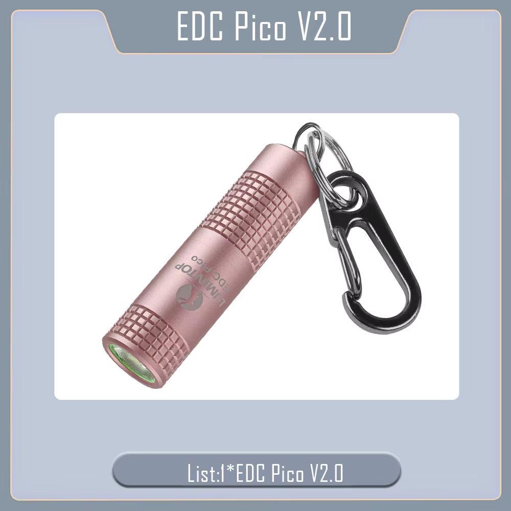 Mini Keychain LED Flashlight  USBC Rechargeable 130 Lumen Camping Lantern  EDC Torch 7
