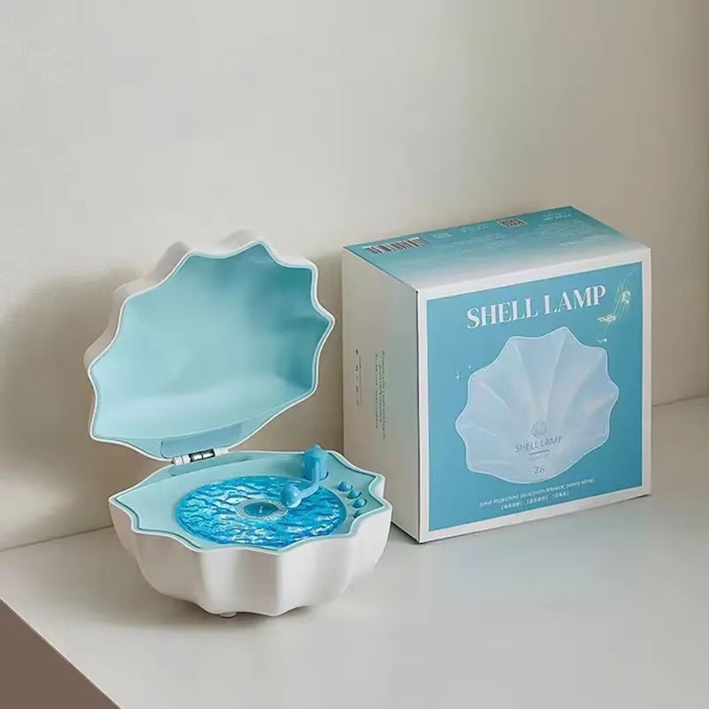 Portable Retro Bluetooth Speaker With Projection Light  White Noise Sleep Aid  Wireless Music Playe 1
