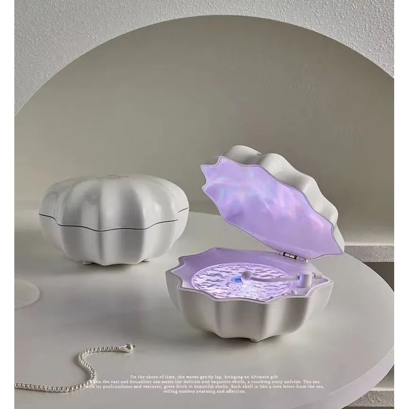Portable Retro Bluetooth Speaker With Projection Light  White Noise Sleep Aid  Wireless Music Playe 2