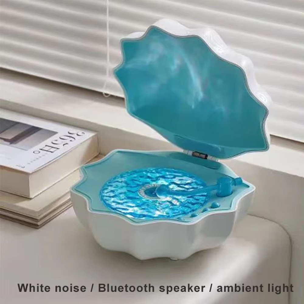 Portable Retro Bluetooth Speaker With Projection Light  White Noise Sleep Aid  Wireless Music Playe 3