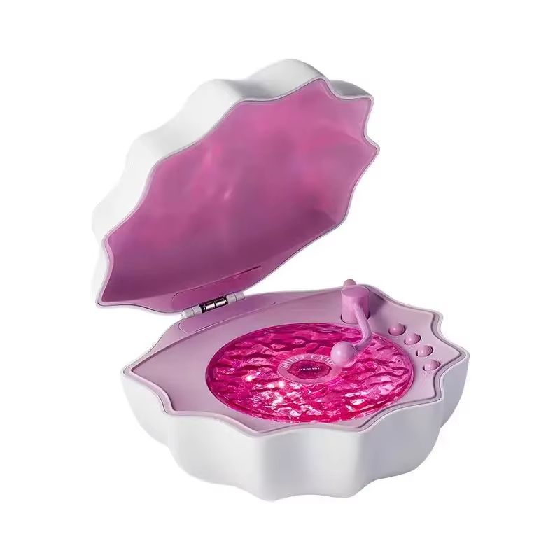 Portable Retro Bluetooth Speaker With Projection Light  White Noise Sleep Aid  Wireless Music Playe 7