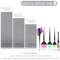 SHKALLI Professional Carbon Fibre Balayage Board  Brush Set  Hair Dyeing Kit For Stylists And Salon 21