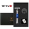 Titan HighQuality Safety Razor For Men Metal Handle Shaving Razor With Replaceable Blades 13
