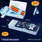 MultiFunctional Stationery Box For Students  Magnetic DoubleSided Pencil Case With Calculator  Shar 13