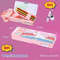 MultiFunctional Stationery Box For Students  Magnetic DoubleSided Pencil Case With Calculator  Shar 17