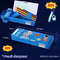 MultiFunctional Stationery Box For Students  Magnetic DoubleSided Pencil Case With Calculator  Shar 18