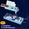 MultiFunctional Stationery Box For Students Magnetic DoubleSided Pencil Case With Calculator Shar 22
