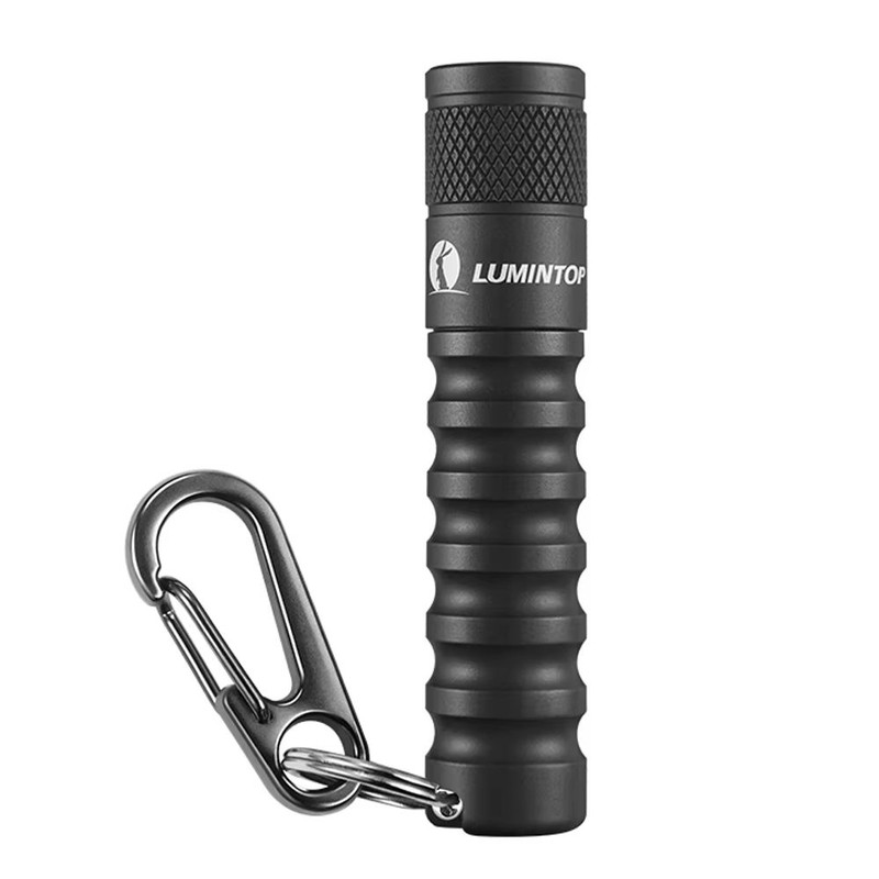 Outlook Mini EDC Flashlight  Waterproof Keychain LED Torch With 3 Modes AAA Powered 120 Lumens 2